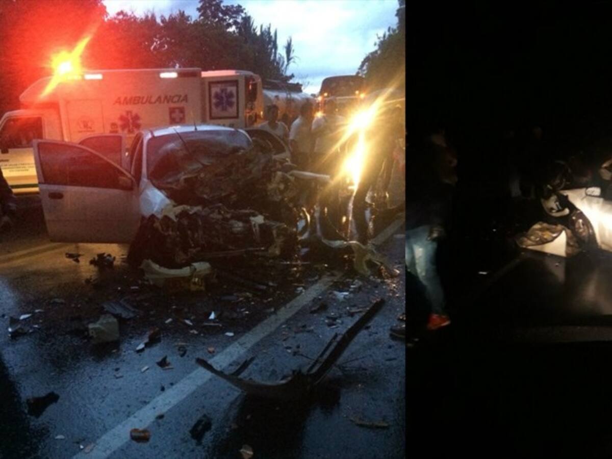 Una bebé murió y cinco personas resultaron heridas en accidente en Cauca