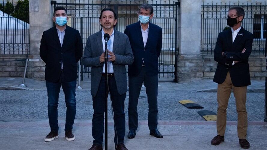 Mesa de negociación el próximo domingo. Foto: Cortesía Presidencia