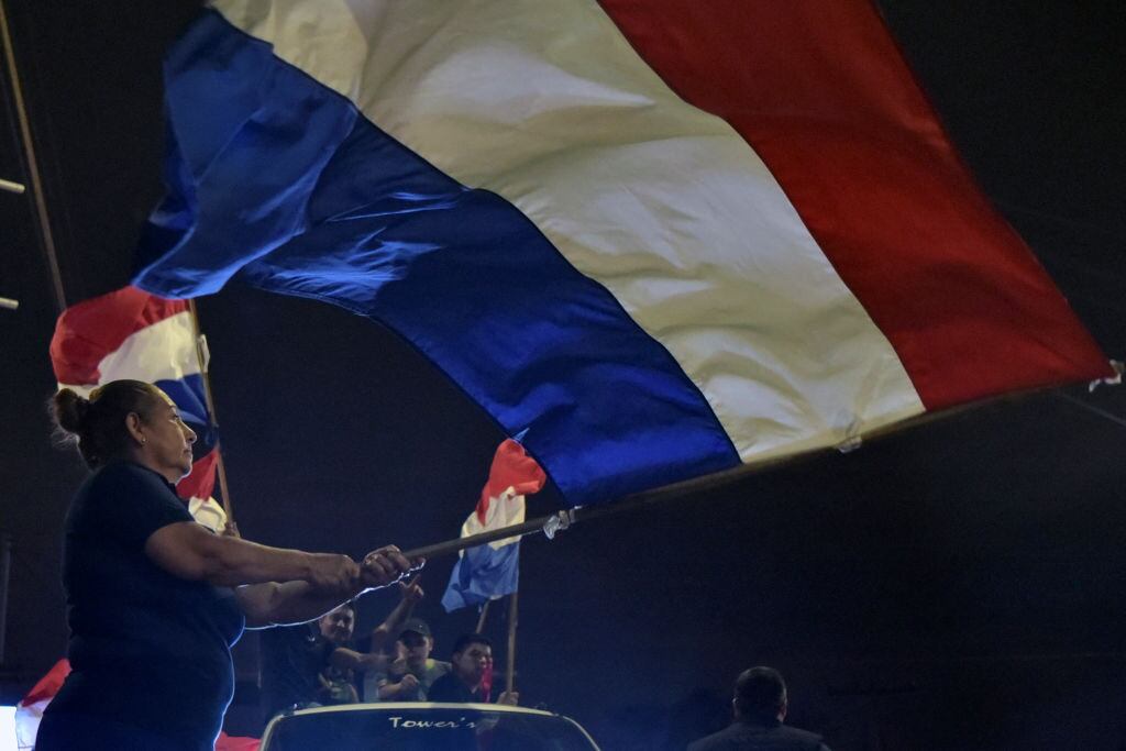 Imagen de referencia de bandera de Paraguay. Foto: Getty Images.