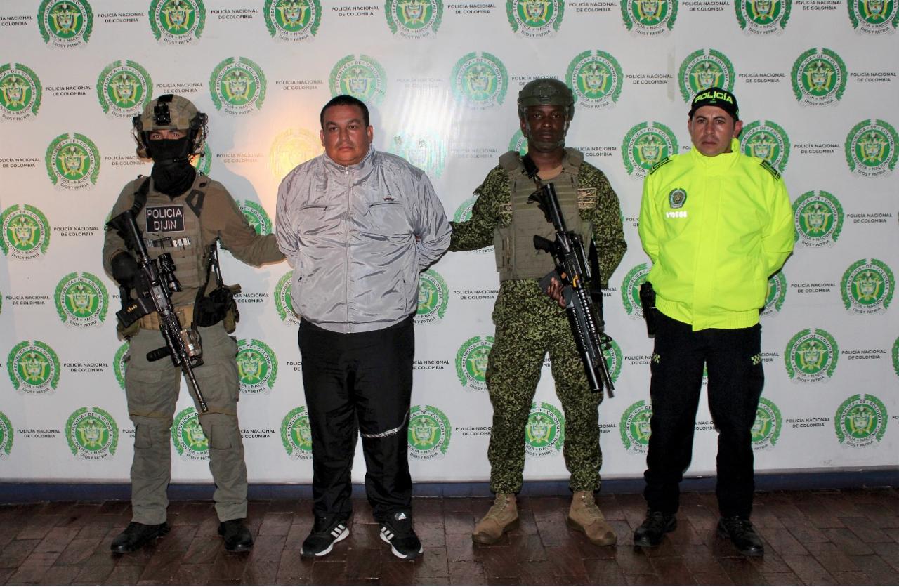 Capturan a alias ‘Ferley’ cabecilla del frente 12 de la segunda Marquetalia. Foto: Suministrada