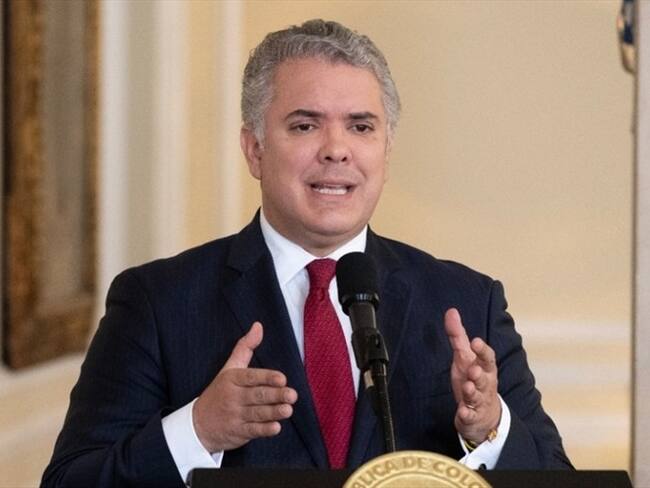 Presidente Iván Duque. Foto: Presidencia