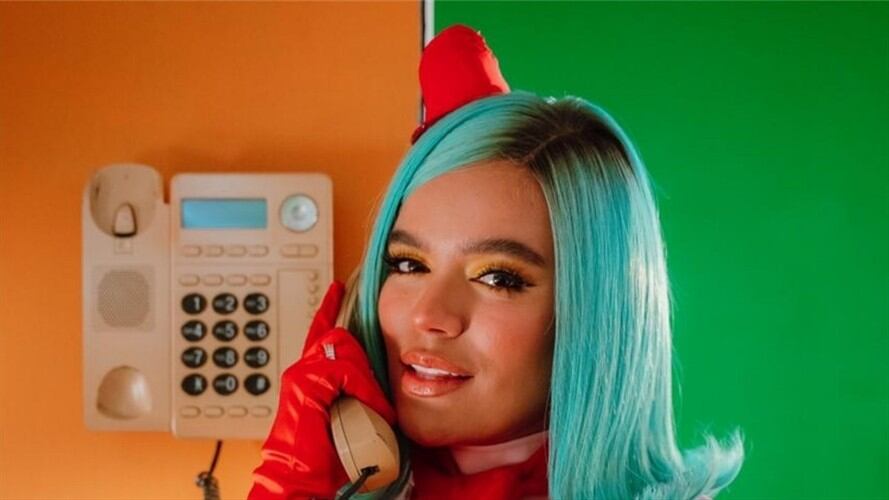 Karol G le ofreció su avión privado al papá de Lucas Villa para viajar a Pereira: Karol G. Foto: Prensa Karol G.