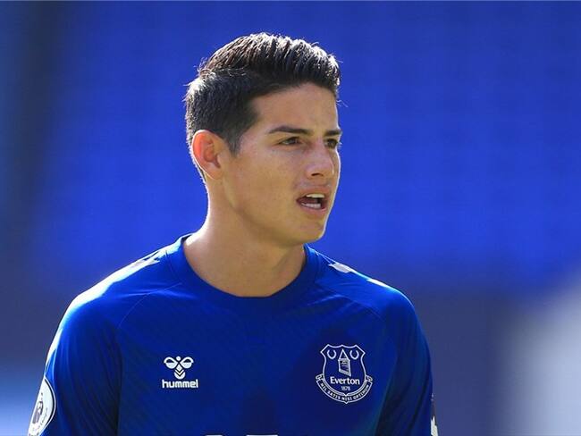 Golazo de James Rodríguez desde fuera del área. Foto: Getty Images