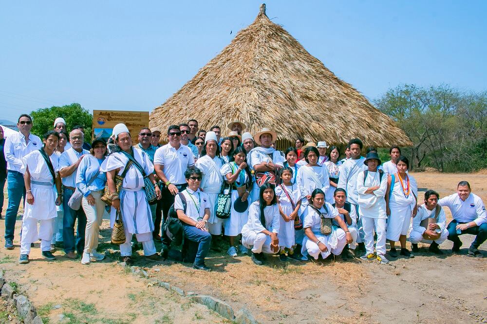 El aula refleja las características de las Kankurwas tradicionales/ Universidad del Magdalena 