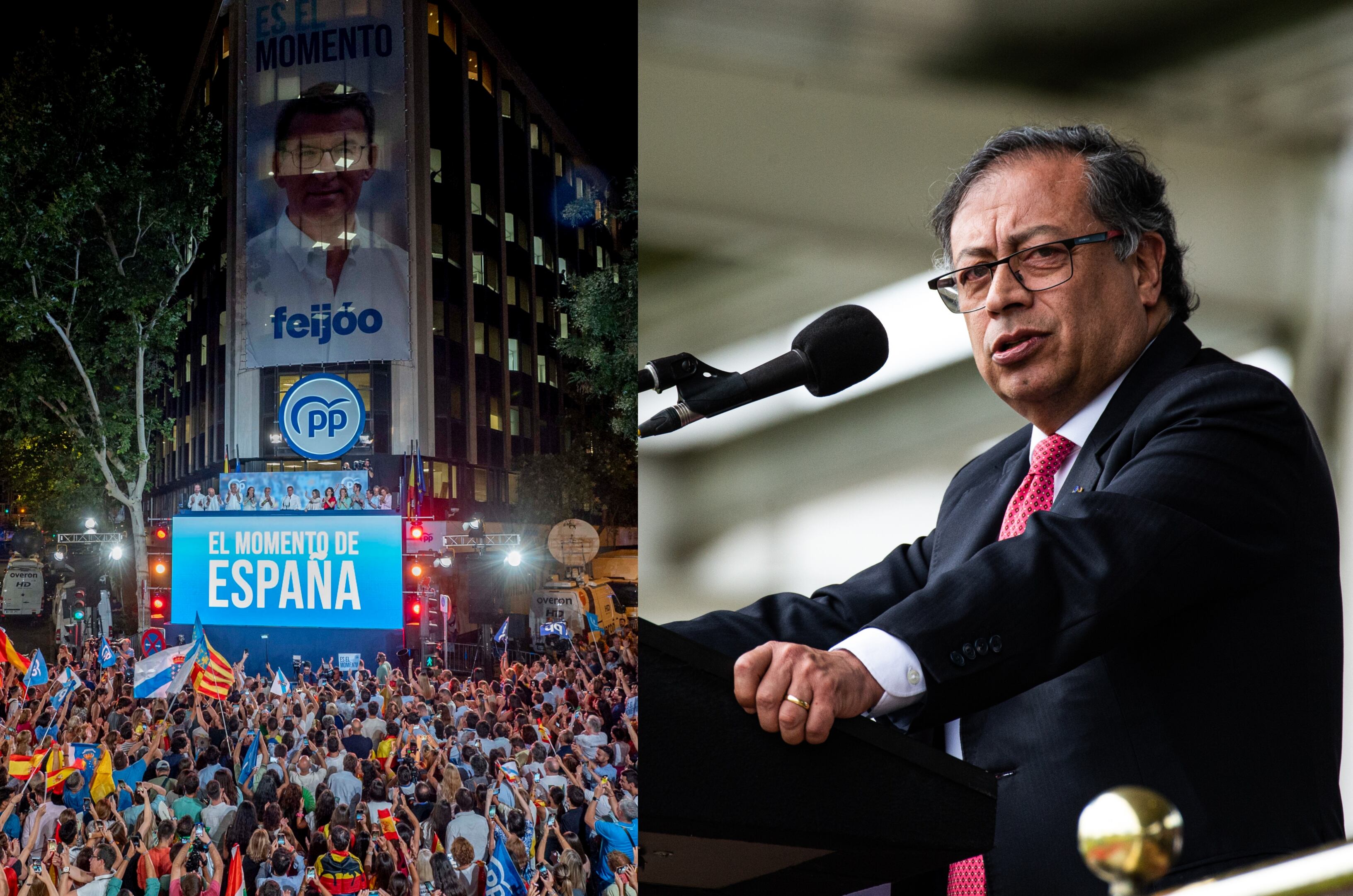 Triunfo del PP en España y Gustavo Petro | Foto: GettyImages