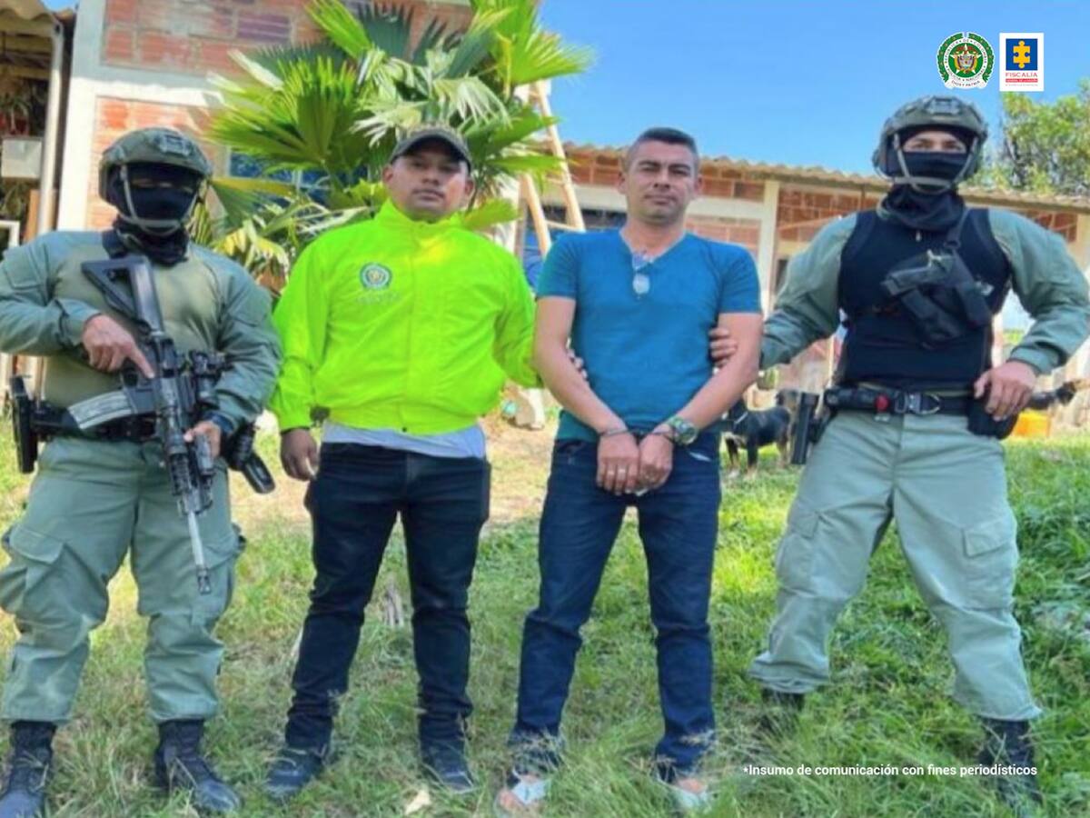 Cárcel para “Giovanny Tesoro” presunto cabecilla de disidencias de las FARC