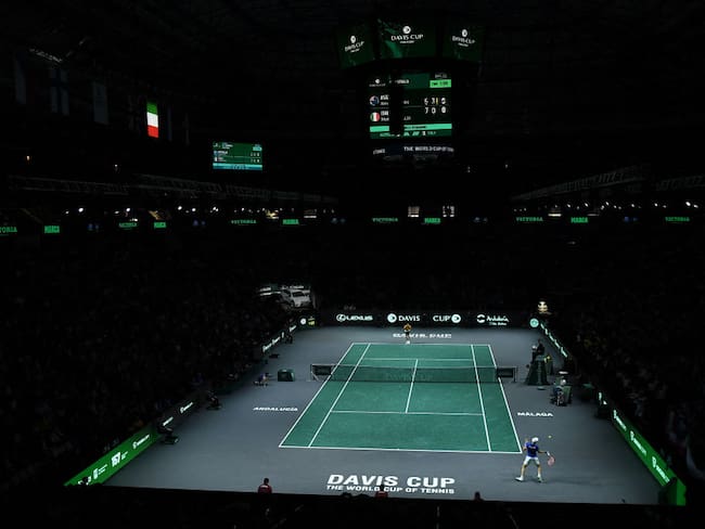 Copa Davis. (Photo by JORGE GUERRERO / AFP) (Photo by JORGE GUERRERO/AFP via Getty Images)