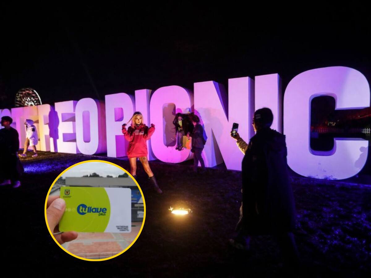 Festival Estéreo Picnic: así puede recargar su tarjeta TuLlave para transportarse al festival