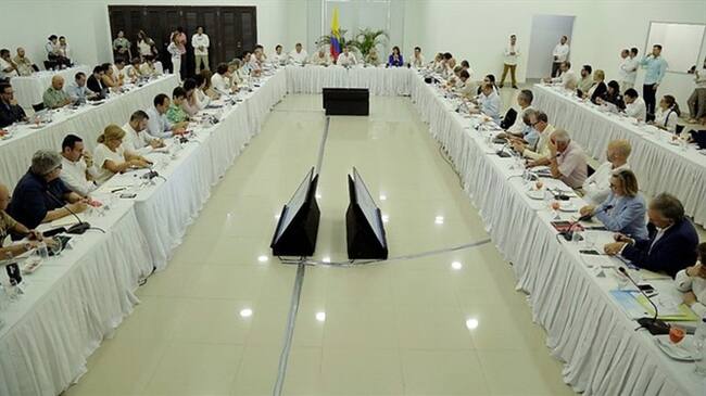 Reunión de la Comisión de Seguimiento, Impulso y Verificación (CSIVI) en Cartagena - Imagen de archivo. Foto: Colprensa