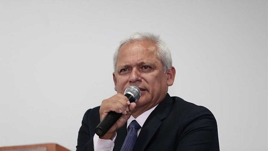 El presidente del Directorio Nacional Conservador, Hernán Andrade. Foto: Colprensa