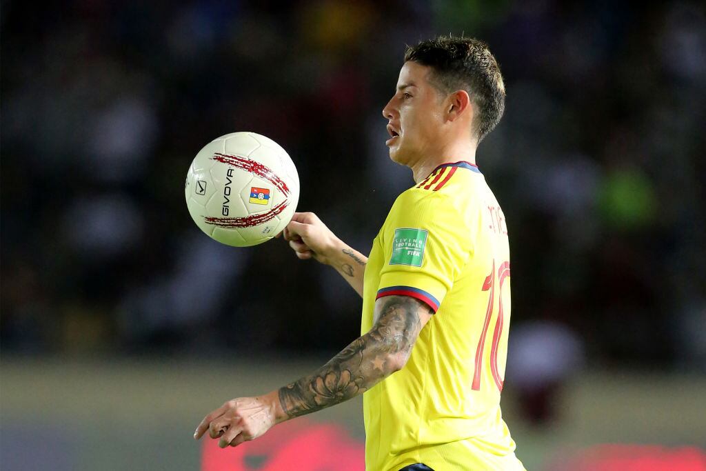 James Rodríguez. Foto: Getty Images.