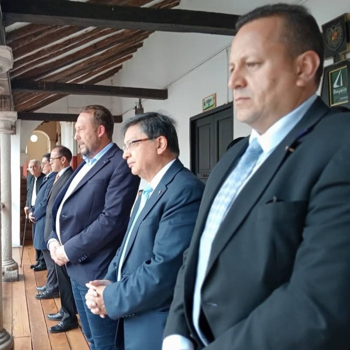 Corte Constitucional y demás autoridades inauguran Museo de la República en colegio de Tunja