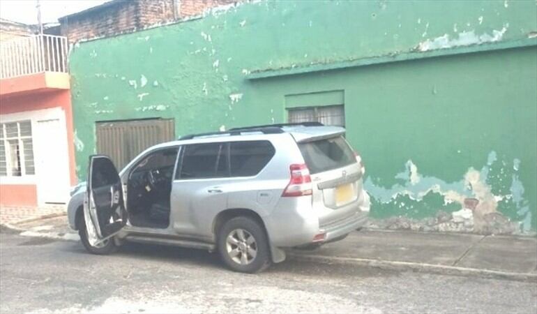 El hurto se presentó en el barrio El Limonar de Cali, en cercanías al Colegio Nuestra Señora de la Consolación. Foto: Cortesía