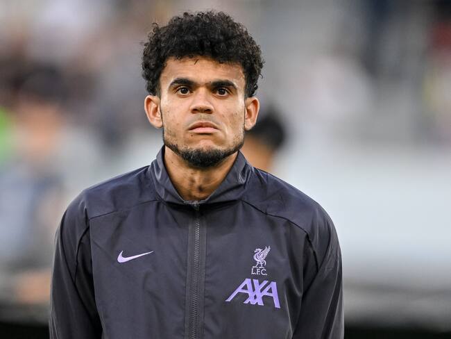 Luis Díaz, extremo colombiano del Liverpool. (Photo by Harry Langer/DeFodi Images via Getty Images)