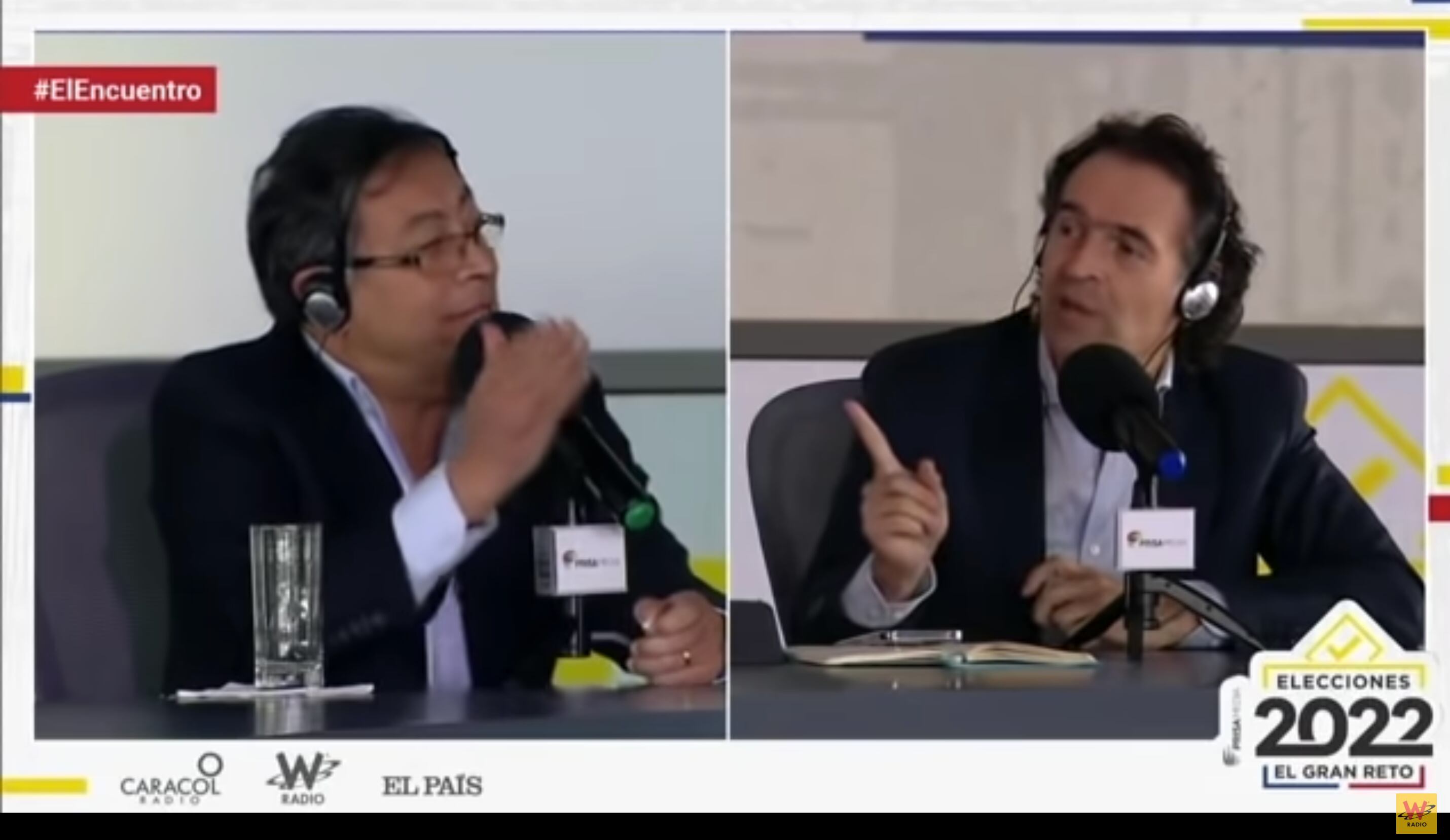 “Federico, usted no sabe qué es tener hambre”: Gustavo Petro. Foto/LaW