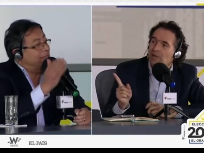 “Federico, usted no sabe qué es tener hambre”: Gustavo Petro. Foto/LaW