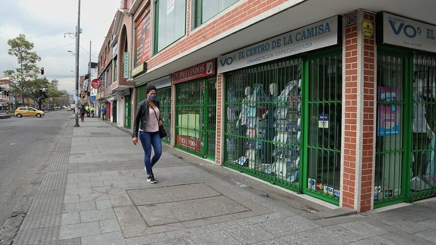 Reactivación económica en Bogotá. Foto: Colprensa