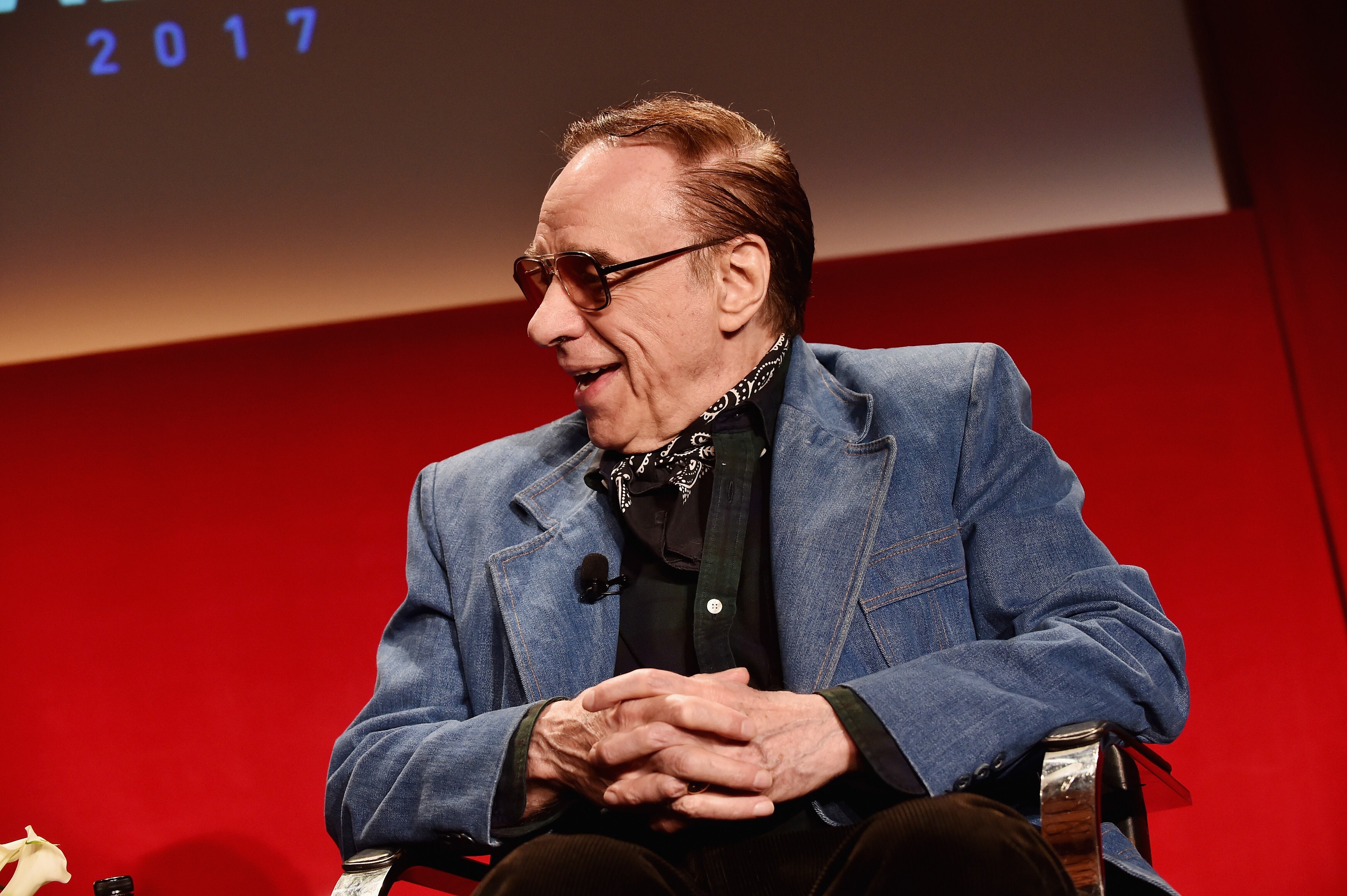 LOS ANGELES, CA - APRIL 07:  Director Peter Bogdanovich speaks onstage at "A Conversation with Peter Bogdanovich" during the 2017 TCM Classic Film Festival on April 7, 2017 in Los Angeles, California. 26657_004  (Photo by Emma McIntyre/Getty Images for TCM)