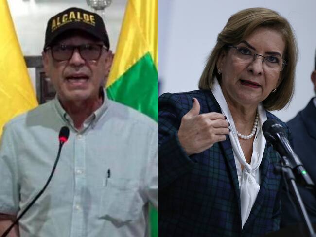 William Dau y Margarita Cabello. Fotos: Colprensa.