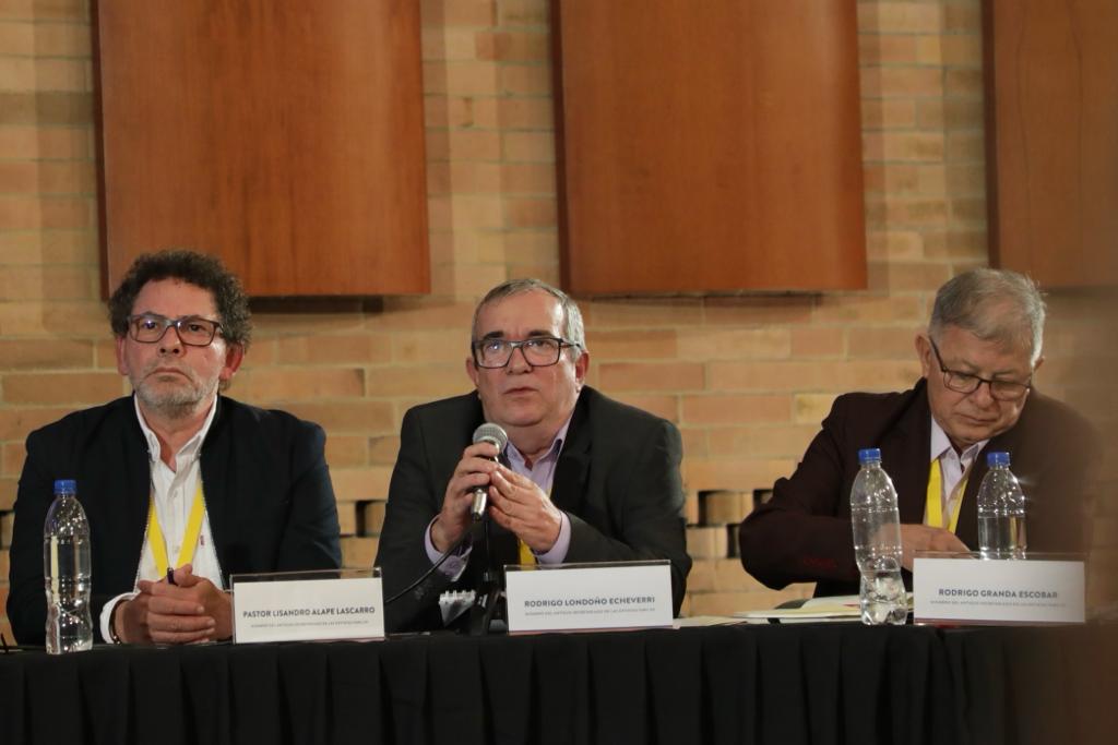 Rodrigo Londoño ‘Timochenko’ negó haber ordenado torturas a secuestrados. Cortesía: JEP