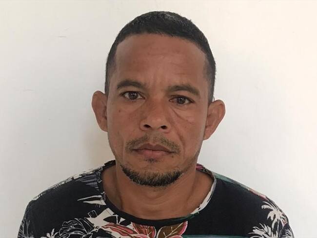 Capturan al presunto asesino del líder social del Magdalena Alejandro Llinás . Foto: Policía Metropolitana de Santa Marta