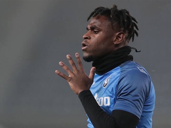 Duván Zapata fue elegido el mejor jugador del Atalanta de octubre. Foto: Getty