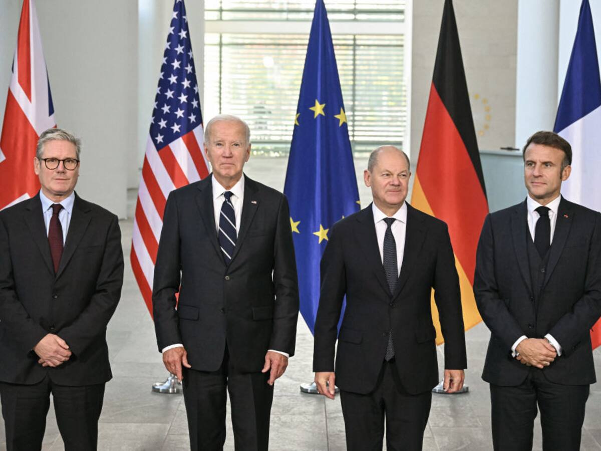 Biden, Scholz, Marcon y Starmer abordarán el conflicto de Gaza y Ucrania en Berlín