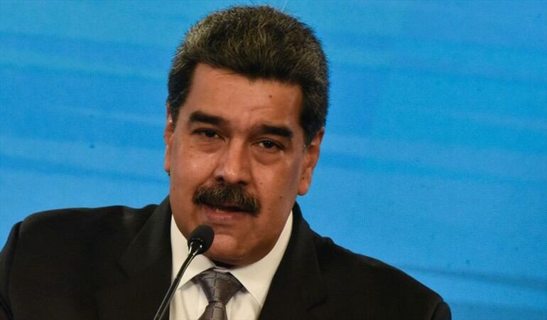 Nicolás Maduro reiteró que España tiene que pedir perdón por "los crímenes cometidos" durante la conquista del continente.. Foto: Carolina Cabral/Getty Images