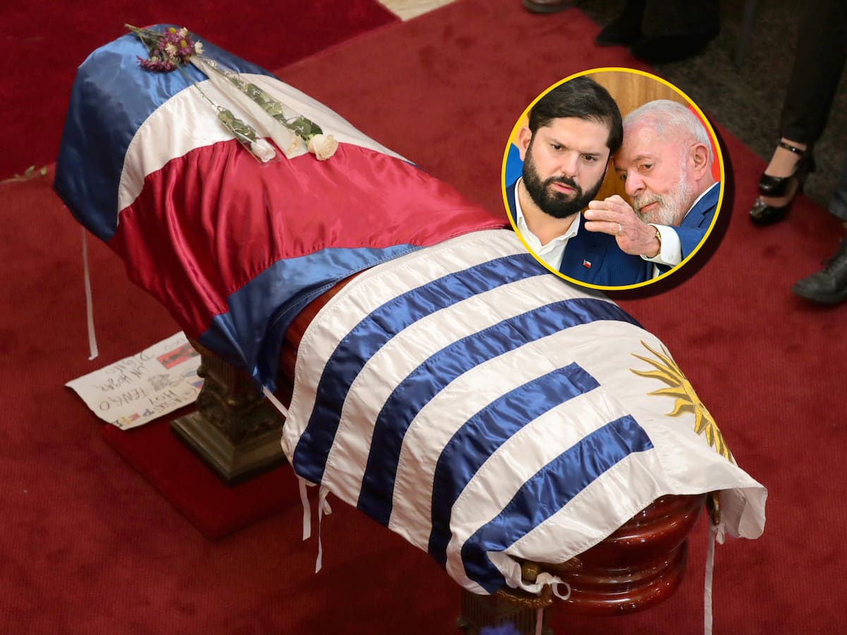 Continúa el segundo día del velatorio de Mujica, a la espera de la llegada de Lula da Silva y Boric