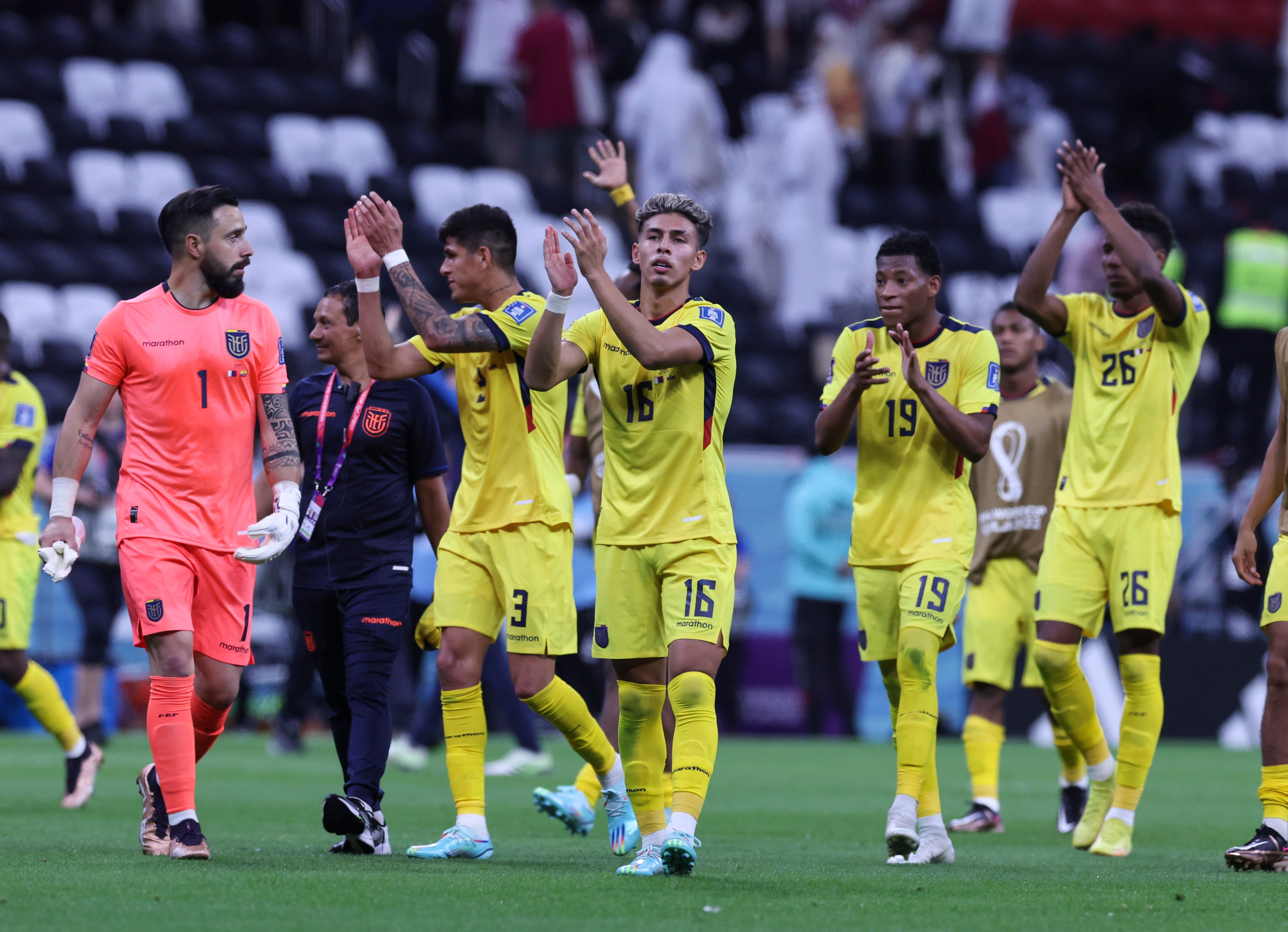 Ecuador ante Qatar. (Photo by Ian MacNicol/Getty Images)