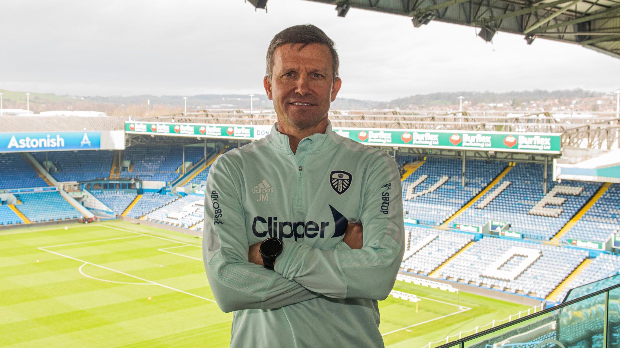 Jesse Marsch, entrenador estadounidense del Leeds United / Foto: Leeds