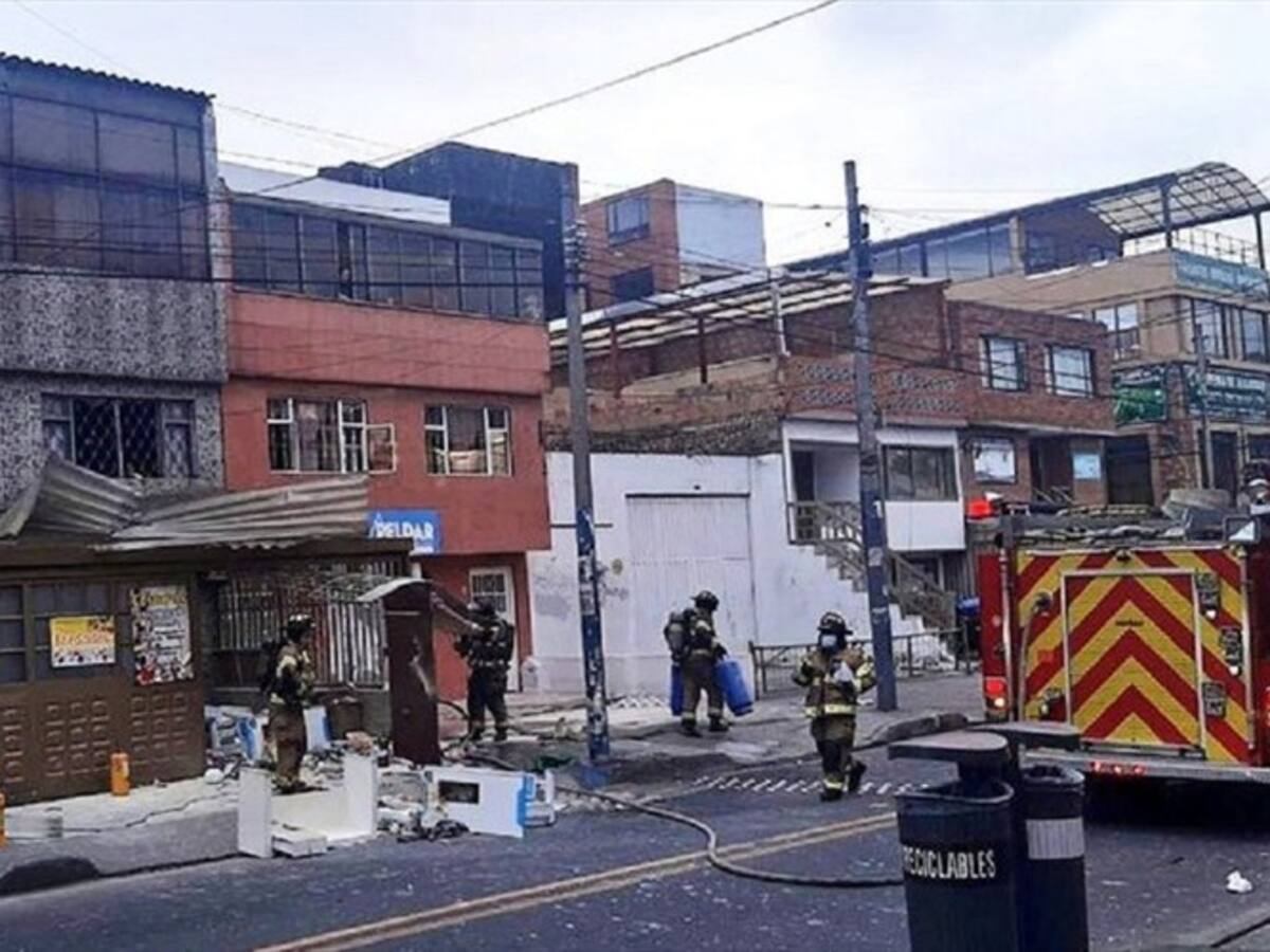 Superservicios pidió información a prestador sobre explosión en expendio de gas en Bogotá