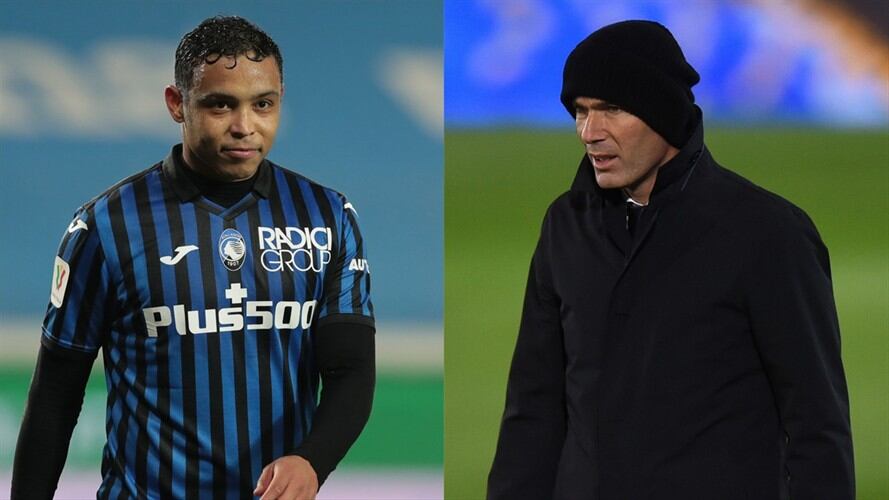 Luis Fernando Muriel confía en la victoria del Atalanta ante el Real Madrid de Zinedine Zidane. Foto: Getty Images: Emilio Andreoli - Denis Doyle
