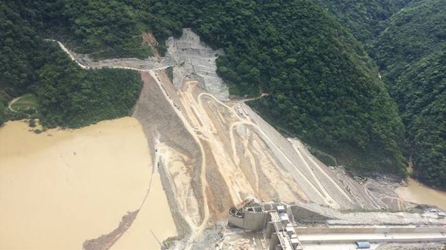 Hidroituango . Foto: Colprensa