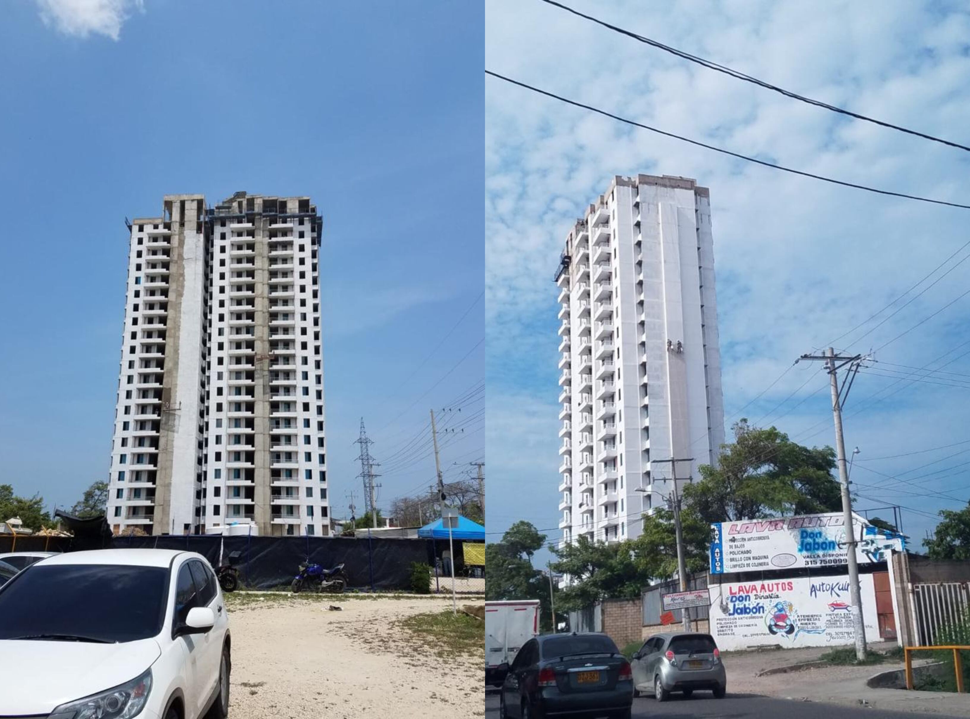 Proyecto de vivienda en Cartagena. Foto: Cortesía Sigue La W.