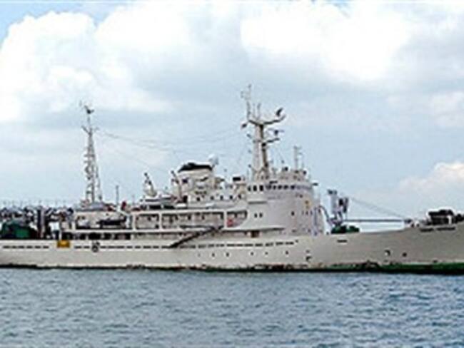 Buque de exploración sísmica Teknik Perdana (foto cortesía: MarineTraffic.com). - BBC Mundo