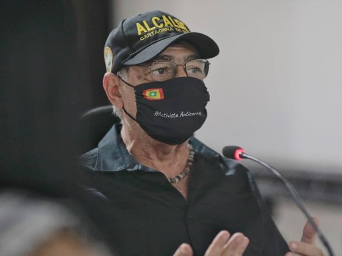 Alcalde William Dau en líos por alumbrado navideño de Cartagena