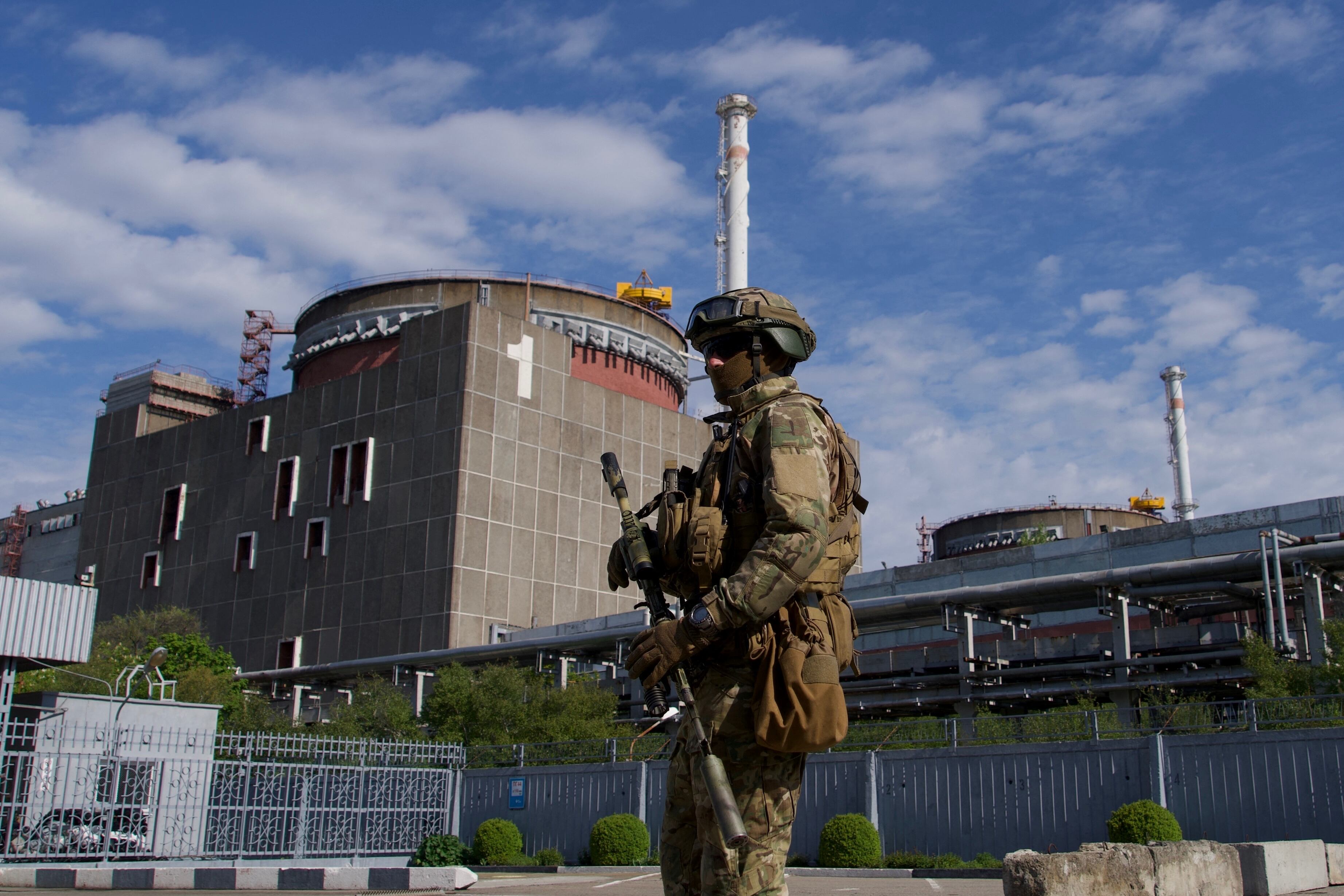 Central nuclear de Zaporizhzhia (Photo by ANDREY BORODULIN/AFP via Getty Images)