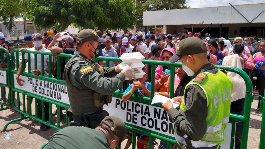Embudo migratorio podría llegar a 20 mil extranjeros en la frontera colombo-venezolana. Foto: Colprensa