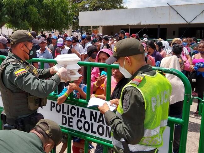 Embudo migratorio podría llegar a 20 mil extranjeros en la frontera colombo-venezolana. Foto: Colprensa