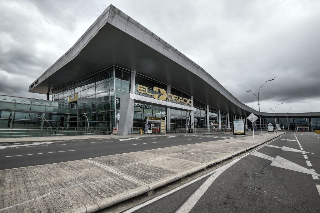 Aeropuerto El Dorado. Foto: Juan Barreto vía Getty Images