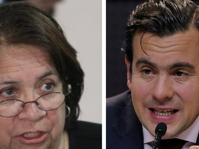 Aída Avella y Rodrigo Lara debaten inversión de recursos públicos en defensas aéreas