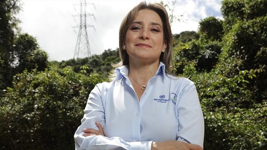 El Grupo Energía de Bogotá emitió un comunicado en el que manifiesta que a la fecha no ha sido notificado de ningún tipo de investigación fiscal en su contra. En la foto: Gloria Astrid Álvarez, presidenta del Grupo Energía Bogotá. Foto: Colprensa