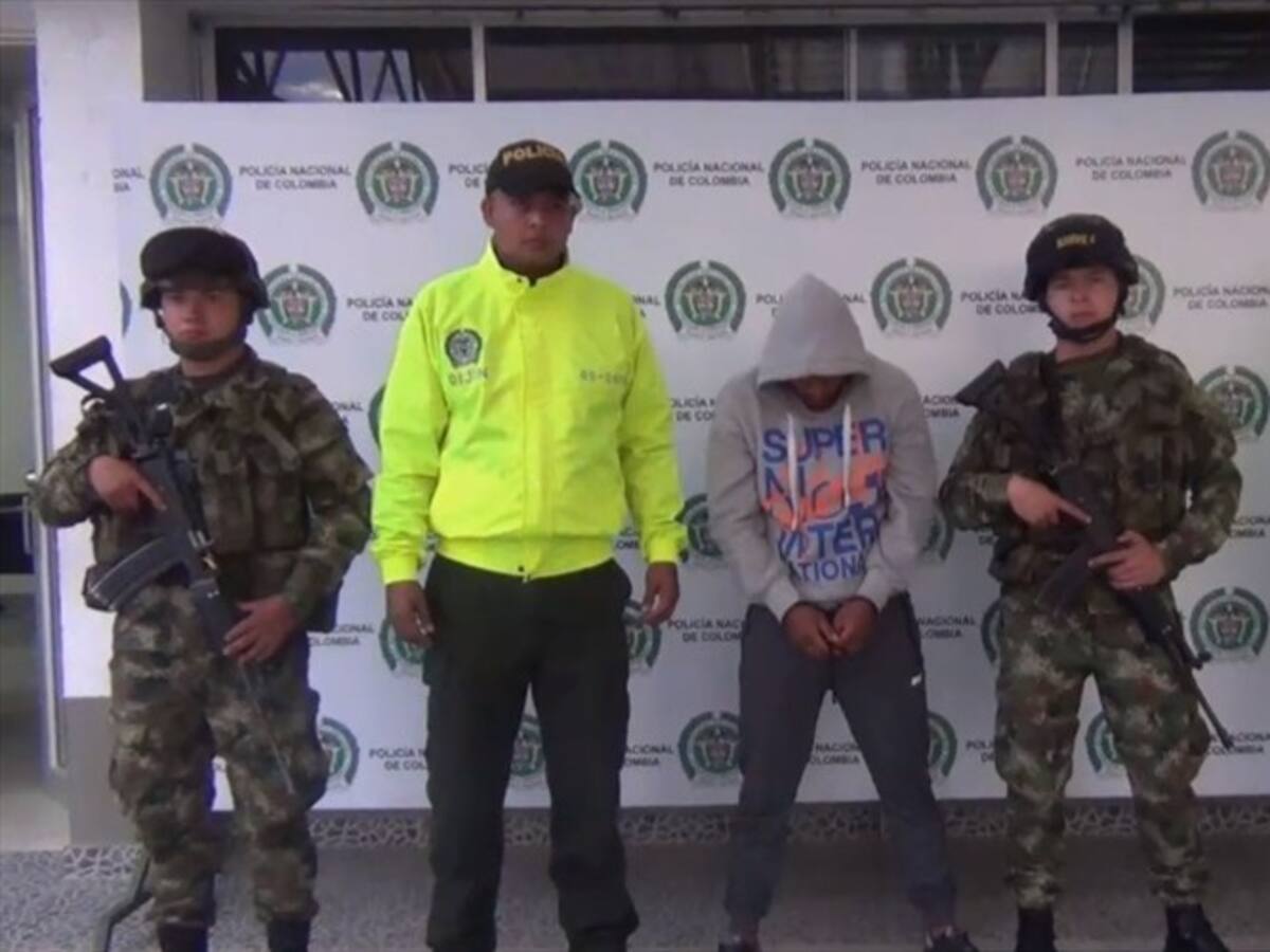 Capturan a un cabecilla de las disidencias de las Farc en Cauca