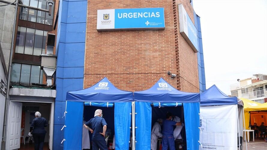 Denuncian maltrato a paciente en el Hospital de Kennedy. Foto: Colprensa - Camila Díaz