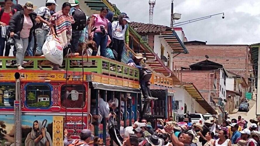 Desplazados Ituango . Foto: Cortesía PSG