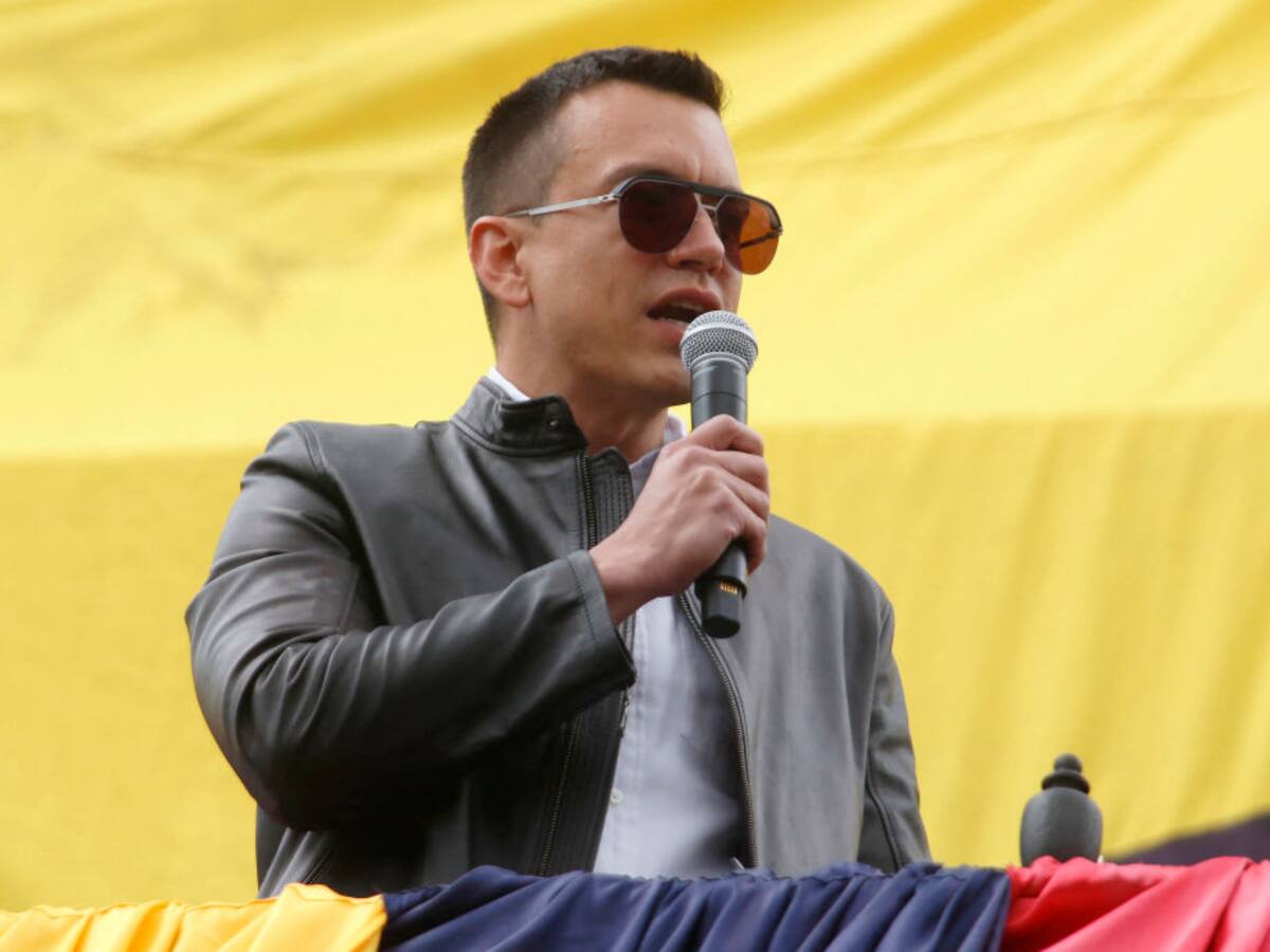 Noboa encargó por cuatro días la Presidencia de Ecuador a vicepresidenta temporal