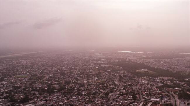 Las partículas de polvo provenientes del desierto del Sahara ya han llegado a México. Foto: Getty Images