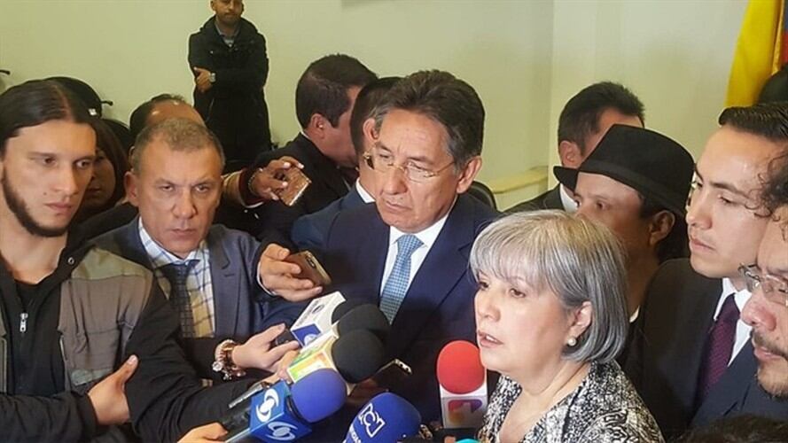 Fiscal General y Presidenta de la JEP. Foto: Colprensa