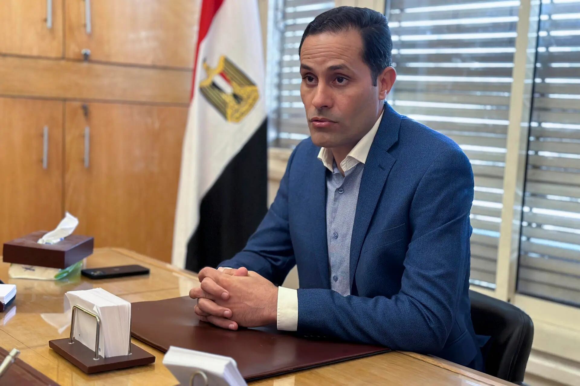 Ahmed Al Tantawy. Foto:  EFE/Aya Ragheb.